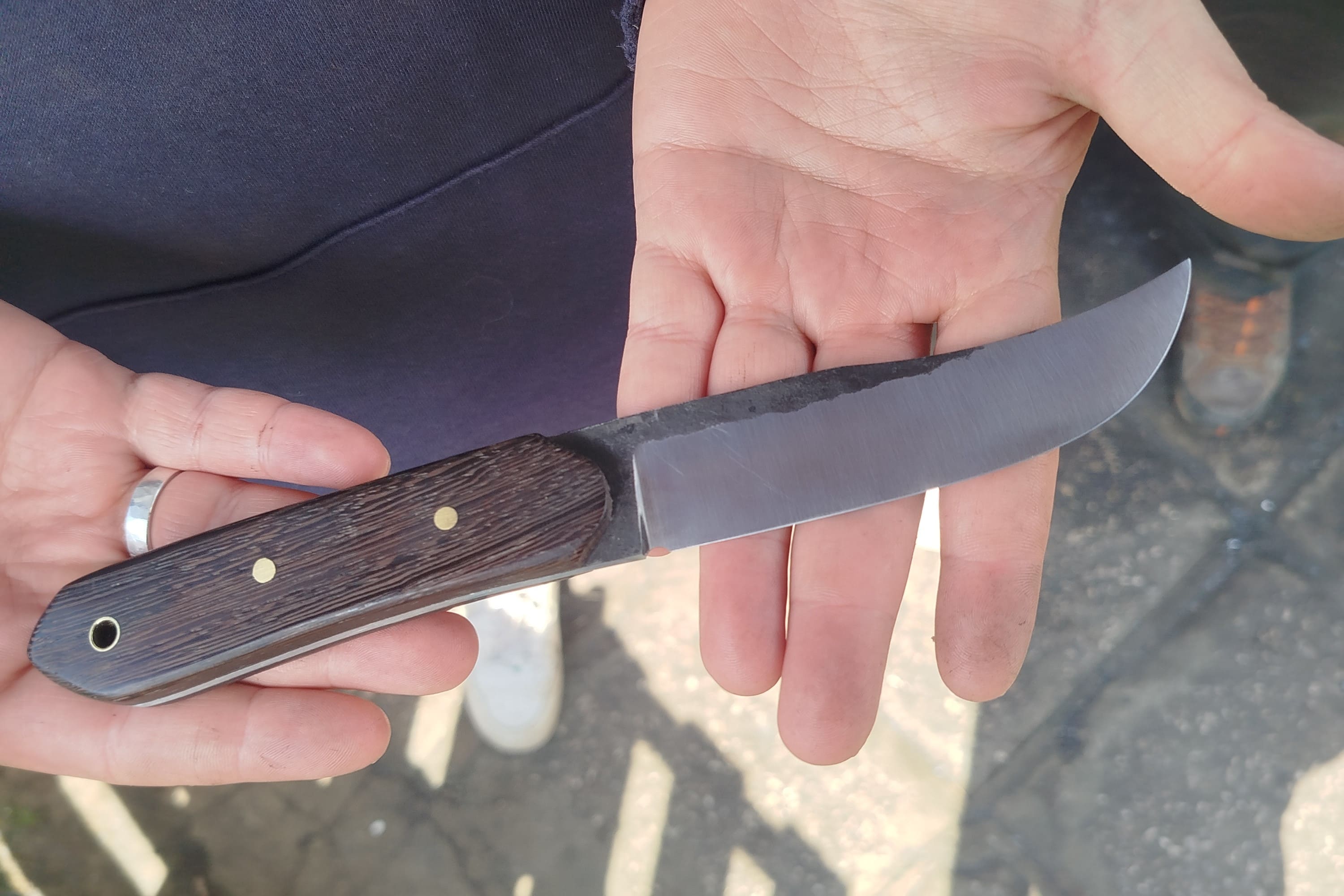 Couteau forgé par Antoine